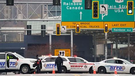 FBI investigating ‘vehicle explosion’ at Rainbow Bridge on US-Canadian border